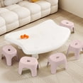 thumbnail image 4 of DPTALR Stool For Toilet Low Stepping Stool With Nonslip Base Enhanced Stability For Bathroom Use Elegant Design For Adults For Living Room And Shower, 4 of 6