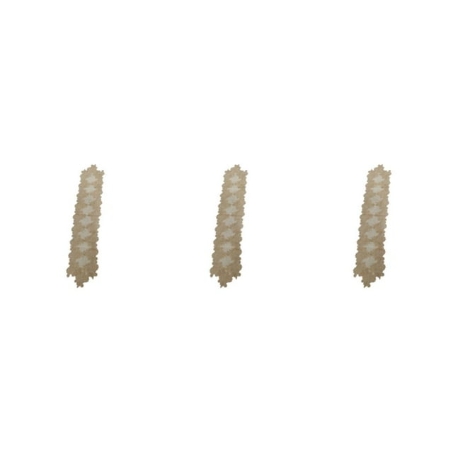 Matsuzay Camino de bordado sencillo, mantel de encaje blanco, malla decorativa para comedor, cubierta antipolvo para cocina, café en casa, 3570 Type1 NO1