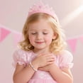 thumbnail image 3 of Pulseras con Iniciales de Cuentas MONOOC Perla Rosa Con Corazón de Estrás, 3 of 7