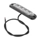 thumbnail image 4 of 12V 4W 4LED IPX-4 nivel impermeable fabricante lateral intermitente señal de advertencia lámpara iluminación amarilla adecuada para coche / motocicleta / camión / furgoneta ANGGREK Otros, 4 of 8