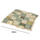 thumbnail image 2 of 80 Pack Cojín para silla de retales con lazos, cojín para silla con adorno de encaje antideslizante, cojín para asiento de comedor y cocina, 2 of 5