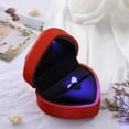 thumbnail image 2 of OULII Discreet Ring Box For Proposal Elegant 1Pcs 7.1X6.5X4.3In, 2 of 5