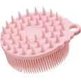 thumbnail image 3 of 4pcs Sensory Tactile Brush Hand Tools Manual Scalp Massagers Body Scrubber Bathing Scrubber Silicone Shower Scrubber Body Bathing Tool Soft Massage Brush Silicone Brush Bath Brush, 3 of 5
