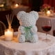 thumbnail image 5 of Peluche de oso pompón | Regalo de San Valentín y adorno navideño | Peluche de poliéster de 21 x 14 cm para fiestas y el hogar, 5 of 6