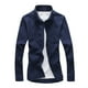 thumbnail image 2 of pstuiky camisetas camisas para hombre, Camiseta informal de manga corta con botones y solapa de color liso para hombre camisas casuales para hombre xxl, 2 of 3