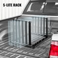 thumbnail image 4 of VEVOR Windshield Rack 5-Lite, Windshield Truck Rack Steel, Windshield Glass Rack 24-Inch Height, Windshield Rack for Truck with PVC Pad & Foam Padding, Glass Rack for Truck, for Glass Transportation, 4 of 9
