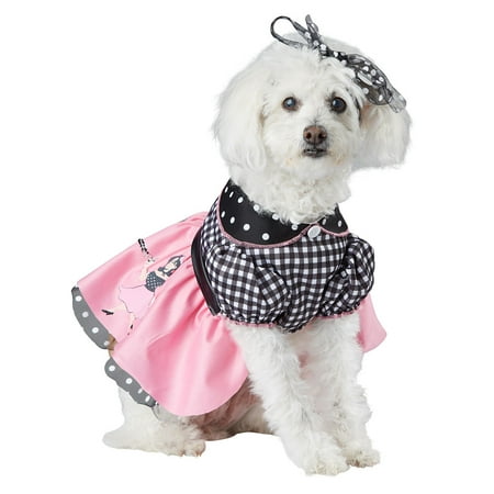 50's Poodle Pooch Halloween Pet Costume