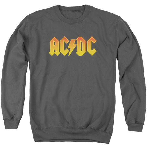 Men's AC/DC Logo Sweatshirt XXX-Large Grey