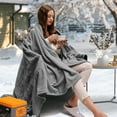 thumbnail image 4 of MaxKare Heated Blanket Full Size with 6 Heating Levels 10H Timers, Electric Blanket with ETL certification Machine Washable- Gray, 4 of 9
