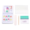 thumbnail image 1 of 24 piezas de uñas postizas para niños, piezas adhesivas de uñas postizas, piezas de extensión de manicura coloridas para niña (estilo número 5), 1 of 5