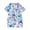 0-Multicolour1178, variant on Hienoo Girls Floral Short Sleeve Rashguard One Piece Swimsuit Bathing Suit, Sizes 0-3T