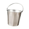 thumbnail image 4 of jicheng Ice Bucket Beer Beverage Tub Ice Holder Bucket for Party Chilling Hotel Argent 1.7L, 4 of 9