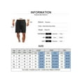 thumbnail image 2 of ORQ Men's Drawstring Casual Shorts Cotton Blend Cropped Bermuda Pants, 2 of 2