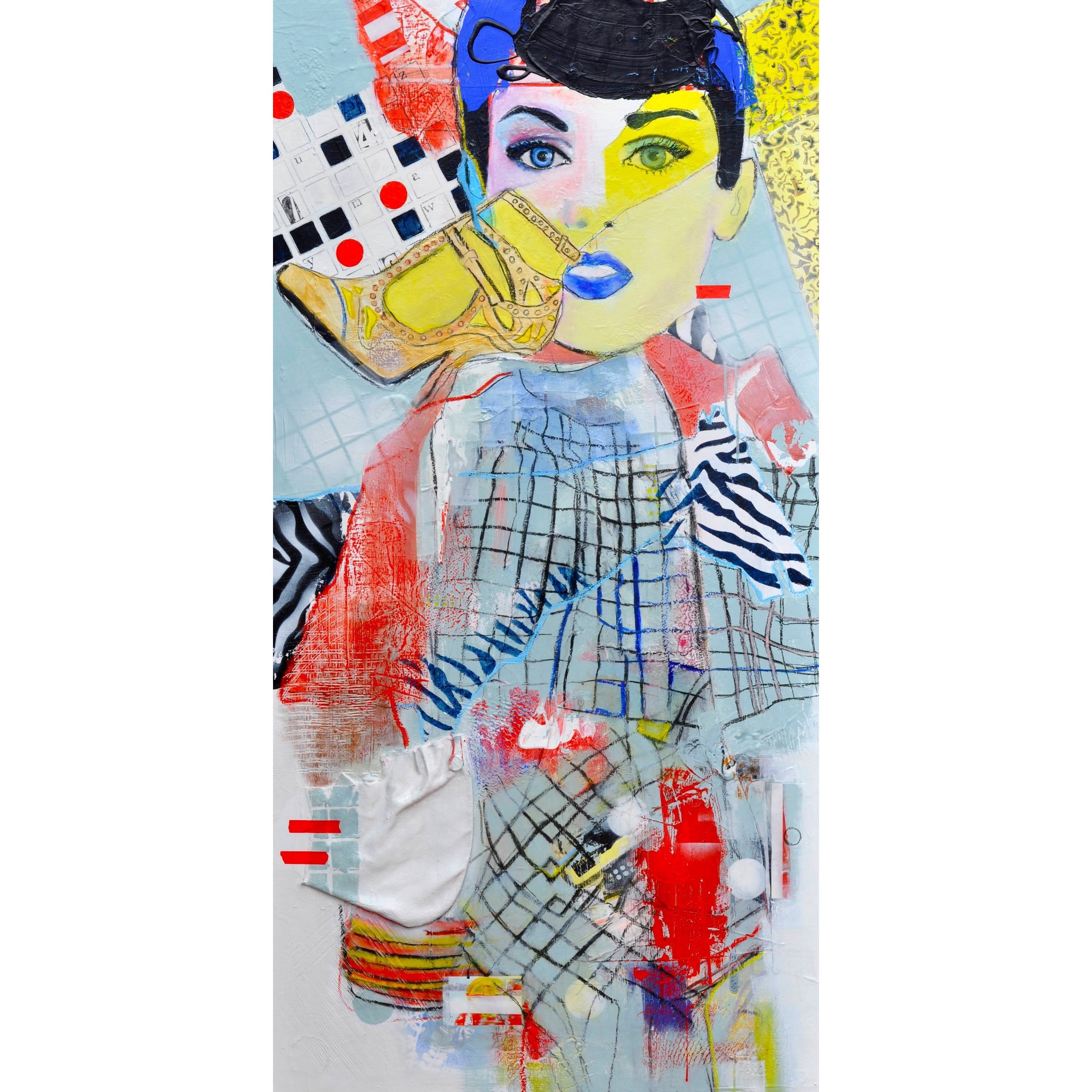 Marmont Hill ''Wax Doll'' Painting Print on Wrapped Canvas
