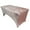 Blush, variant on Your Chair Covers - Velvet Spandex 8 Ft Rectangular Table Cover Blush