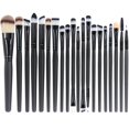 thumbnail image 1 of 1 juego - 20 pinceles de maquillaje - bolsa negra de tubo negro Ormromra CZMR-HQ25, 1 of 4