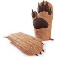 thumbnail image 2 of AlpenGlove - Manoplas para hornear de oso polar, un atractivo en cada cocina, resistente a las manchas, manoplas para ollas, manoplas para horno, manoplas para cocina, idea de regalo, 1 par Ormromra LN-1120, 2 of 7