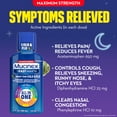 thumbnail image 4 of Mucinex Fast-Max Adult Nighttime Cold and Flu Liquid, 6 fl oz, 4 of 10