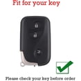thumbnail image 2 of Key Fob Cover Compatible with Lexus CT200H ES350 GX400 Keychain Case Holder Protector,Blue, 2 of 7