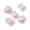 Lilac, variant on 100pcs Sweet Candy Pendants Colorful Strawberry Charms 22x16mm Resin Jewelry-Pink