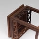 thumbnail image 5 of Jarrón Bonsai con pedestal cuadrado, soporte de madera for té, decoración for el hogar y la oficina., 5 of 7