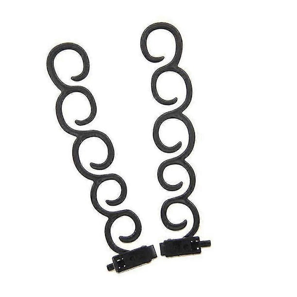 2 piezas de herramientas para peinar el cabello, pinzas, palitos, kits de peluquería para trenzar el cabello A