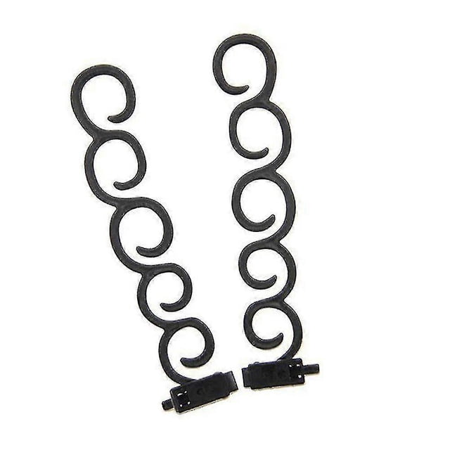 2 Pcs Hair Styling Braid Tools Clip Stick Twist Hair Braiding Hairdressing Kits A