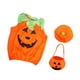 thumbnail image 2 of Disfraz de calabaza de Halloween para bebé, ideal para fiesta de disfraces de carnaval. con bolsa, 2 of 9