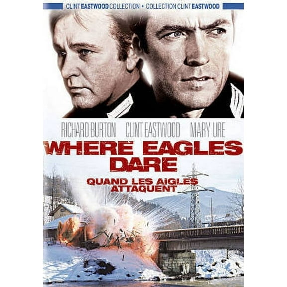 Where Eagles Dare (DVD, 2003, Clint Eastwood Collection; Widescreen) NEW