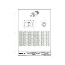 Earls #4 Male to 1/4in NPT Ano-Tuff Adapter AT981644ERL