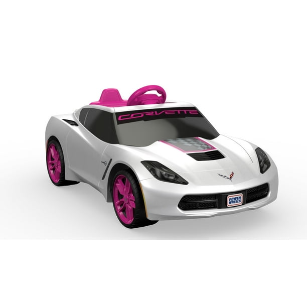Power Wheels Corvette for Girls in Preschool Classroom