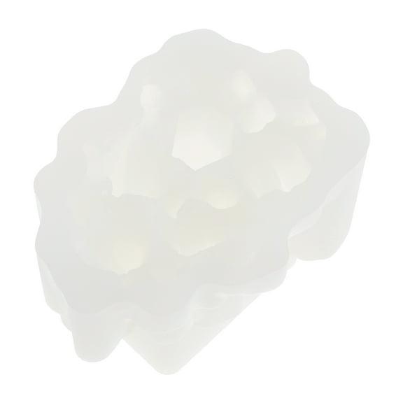 Raindrops  Epoxy Mold Soap Press for Scraps Making Molding Molds White