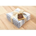 thumbnail image 7 of Sticky Toffee Washcloths Set 100% Cotton, White Soft and Absorbent Terry Towels, Modern Stripe, Reusable Fingertip Towels, Quick Drying, 13 in x 13 in, 4 Pack, Navy, 7 of 7