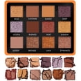 thumbnail image 1 of Paleta de sombras de ojos Lamora Nude Bronze, 12 tonos, tamaño de viaje, 1 of 9