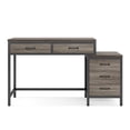thumbnail image 3 of Barara King Console Table Sofa Table,Entryway Table Foyer Table for Entryway, Front Hall, Hallway, Sofa, Couch, Living Room, Coffee Bar, Kitchen, Grey, 3 of 7