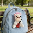 thumbnail image 2 of Stuffed Animal Toy Keychain - Soft Horse Keychain Charm for Backpack, Handbag and Purse - 5.75in, 2 of 6
