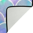 thumbnail image 4 of SKYSONIC Watercolor Rainbow Scales Lightweight Carpet Mats Area Soft Rugs Floor Mat Rug Home Decoration for Kids Room Living Room 80 x 58 inches, 4 of 6