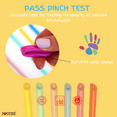thumbnail image 4 of The Silicone Straw, 6 High Quality Food-Grade Silicone Straws, BPA Free, Thick & Reusable Soft Straws, Hard to Chip Straws, 4 of 7