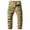 #Khaki, variant on DPTALR George Men's Fashion Casual Comfy Solid Drawstring Pants with Pockets,Army GreenL
