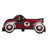 Creative Converting 345977 33.75 x 16 in. Vintage Race Car Shaped Mylar Balloons - 10 Count