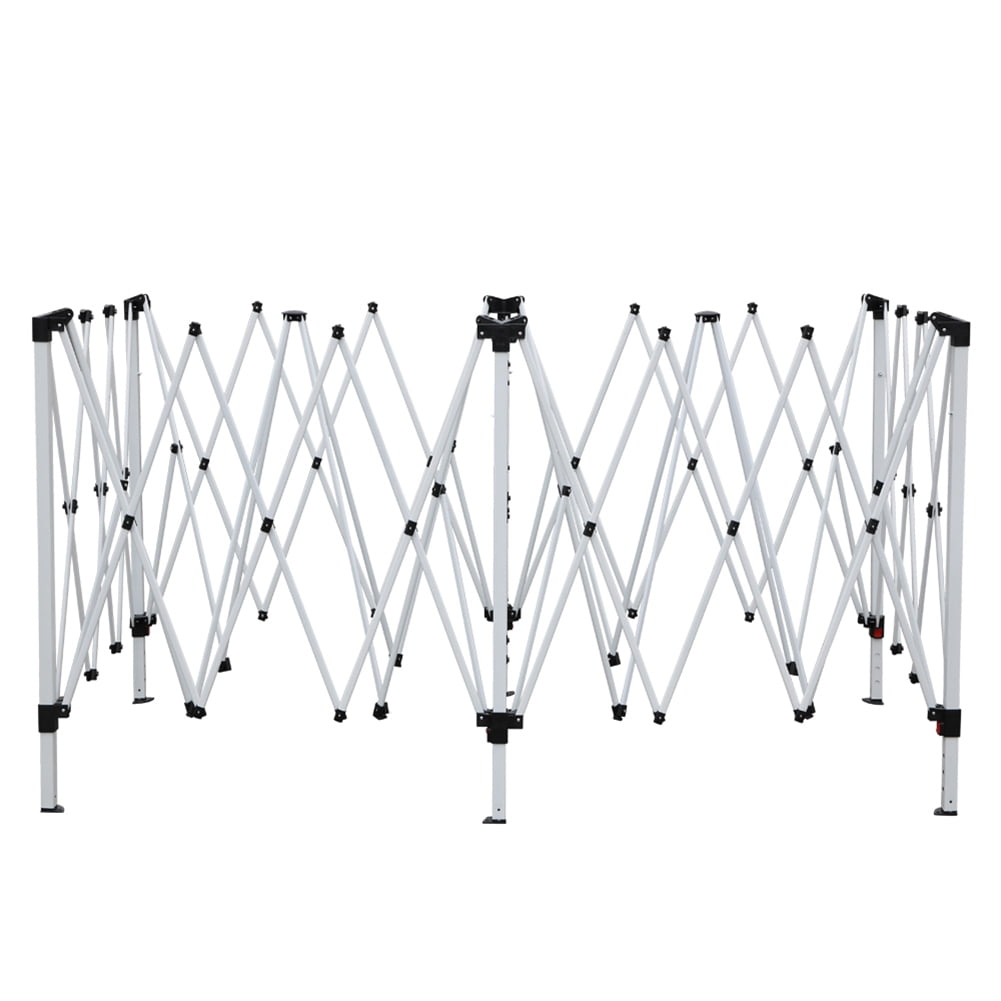 Aimee Lii 240"x120" Canopy Tent Awnings for Decks, Awnings for Patio Waterproof, Backyard Canopy Gazebo, Outdoor Patio Awnings for Party Camping BBQ Events, White