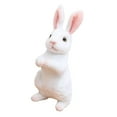 thumbnail image 4 of Figurita decorativa de conejo Zulema Encantador de peluche Blanco, 4 of 8
