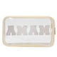 thumbnail image 1 of Bolsa de maquillaje de belleza bordada organizador cosmético transparente grande de PVC para mujeres y niñas JShteea Para Estrenar, 1 of 9