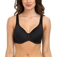 thumbnail image 1 of Wacoal Basic Beauty Spacer Underwire T-Shirt Bra (853192),30D,Black, 1 of 4
