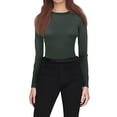 thumbnail image 4 of SAATLERI Women's Long-Sleeve Crew-Neck T-Shirt Classic-Fit Shirt Soft Breathable Fashion Casual Tee Basic Tops Y2k Outfits, 4 of 4