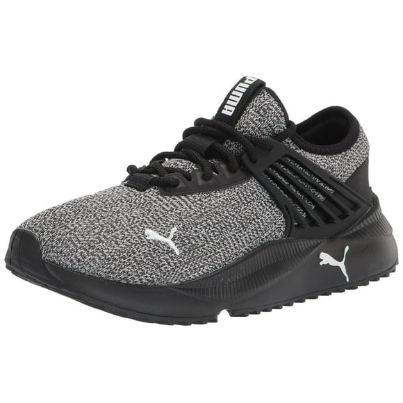 PUMA Men's Pacer Future Sneaker Black White, 10.5