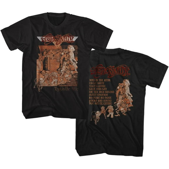 Aerosmith Toys Album Cover Black T-Shirt