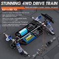 thumbnail image 4 of Camión RC HAIBOXING 16890SA escala 1/16 4WD sin escobillas 40 km/h, 4 of 6