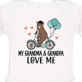 thumbnail image 4 of Inktastic Grandma Grandpa Love Me Boys Long Sleeve Baby Bodysuit, 4 of 5