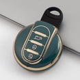 thumbnail image 3 of Key Fob Cover Compatible with BMW Mini Cooper S Cooper D Keychain Case Holder Protector,A Gray, 3 of 7